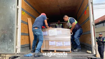 (Video) Arranca la distribución de 27 millones de boletas y documentación electoral en el Edoméx