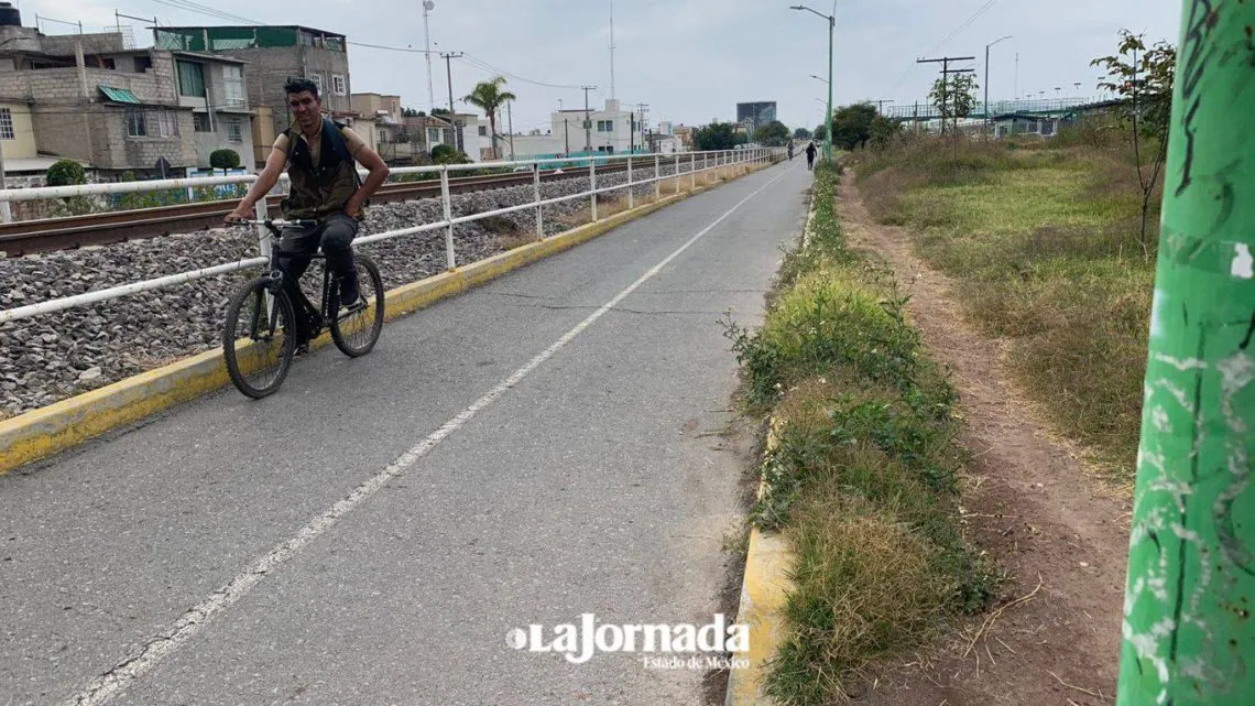 Ecatepec: Falta de mantenimiento y vigilancia afecta las ciclopistas