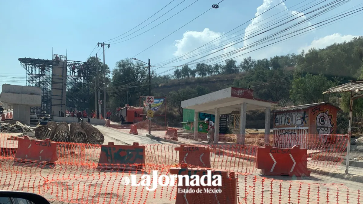 Distribuidor vial busca aliviar tráfico hacia la López Portillo en Coacalco así funcionaria