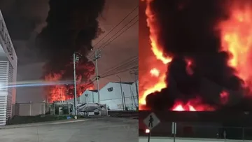Incendio en empresa FOMEX moviliza cuerpos de emergencia en Cuautitlán Izcalli