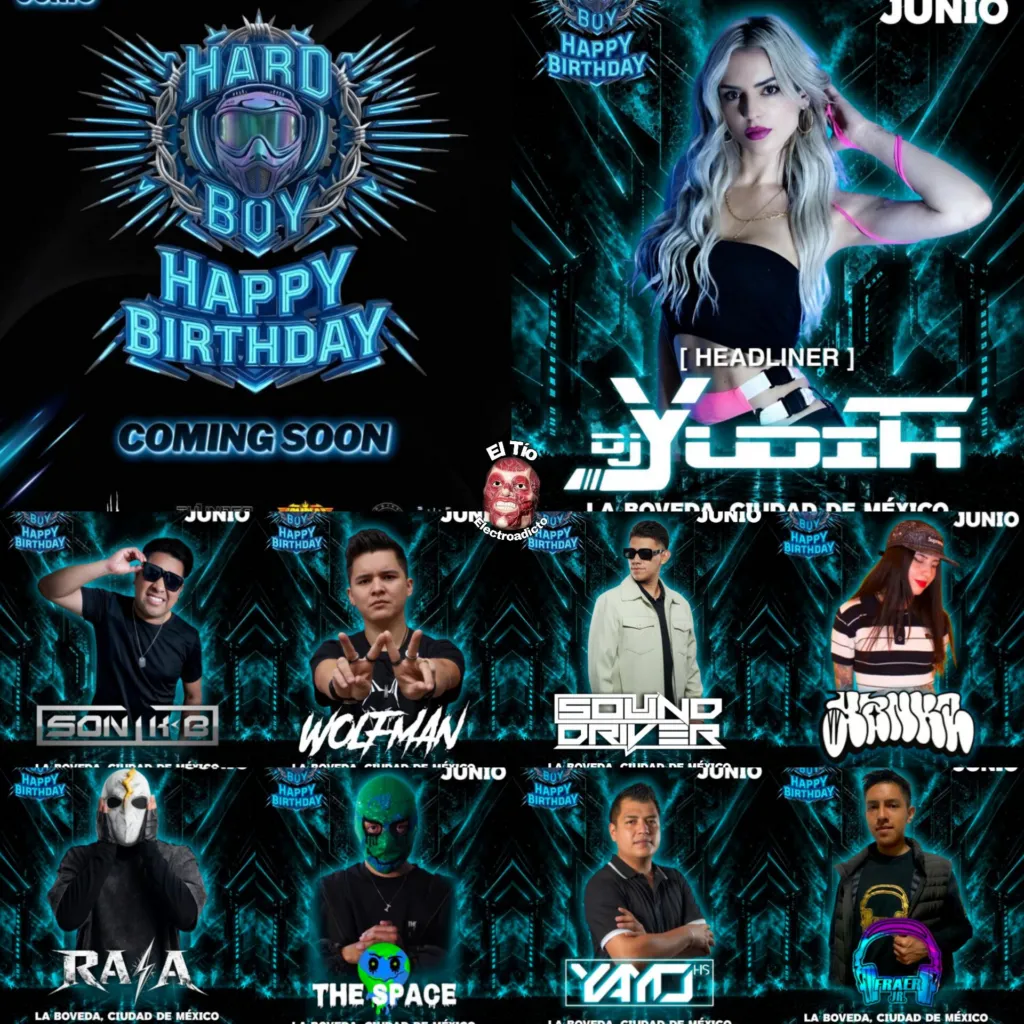 Hard Boy celebrará su cumpleaños con gran fiesta electrónica en la CDMX