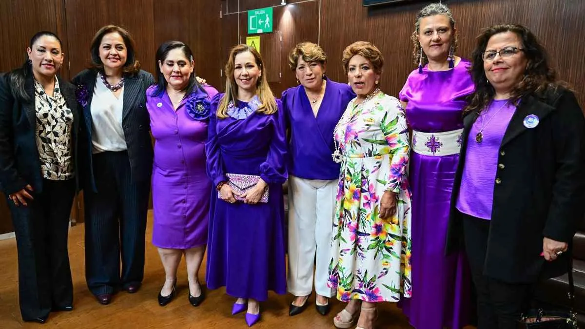 Delfina Gómez respalda agenda de derechos mujeres con el Colectivo 50+1 