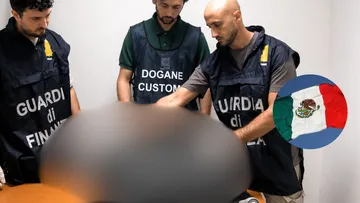 Roma detiene a dos mexicanos con 17 kilos de metanfetamina