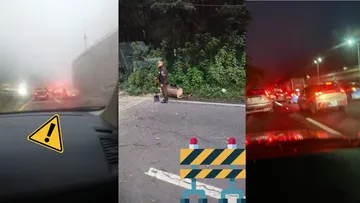 México-Toluca se encuentra totalmente bloqueada hoy 24 de junio, reportan usuarios