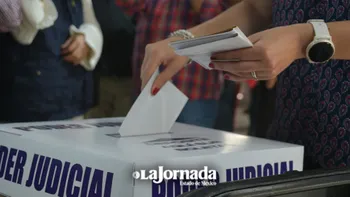 Árbitros electorales realizan simulacro de votación de elección judicial