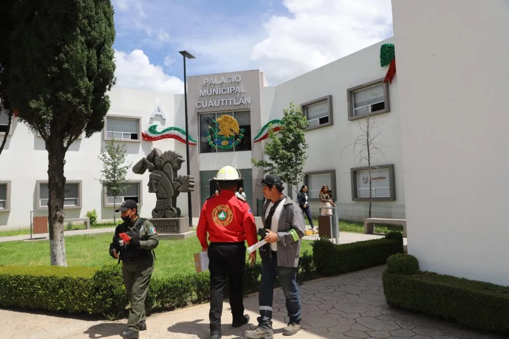 Gobierno de Cuautitlán participó en el Segundo Simulacro Nacional 2025