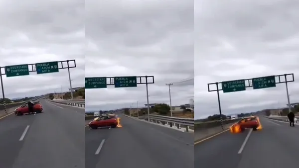 El incidente provocó afectaciones a la circulación en la zona y la movilización de cuerpos de emergencia.