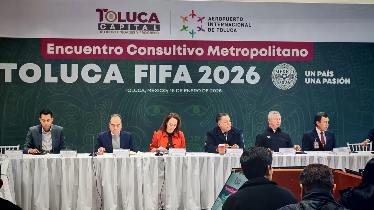 Realizan Encuentro Consultivo Metropolitano Toluca rumbo al Mundial FIFA 2026