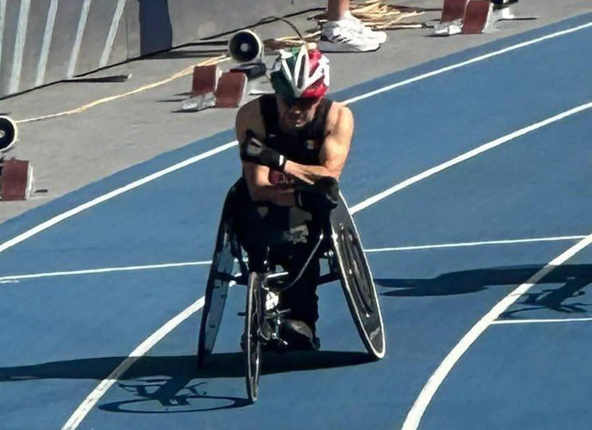 Mexiquense Edgar Cesáreo gana plaza en Juegos Paralímpicos de París 2024