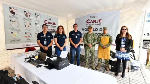 Programa Canje de Armas 2025 concluye en Edomex