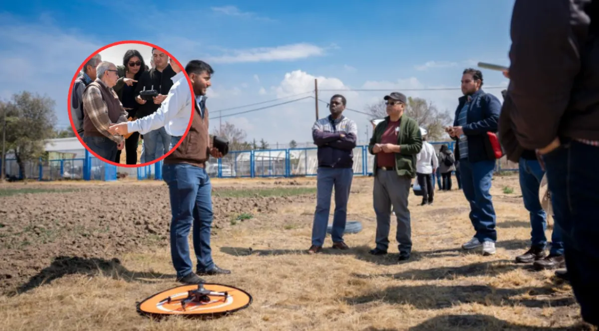 Chapingo impulsa uso de drones y sensores para monitoreo de cultivos