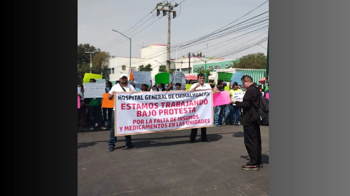 Trabajadores de salud realizan bloqueos simultáneos