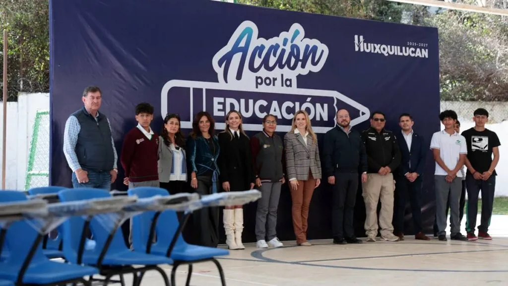 Huixquilucan rehabilita Conalep en San Juan Bautista