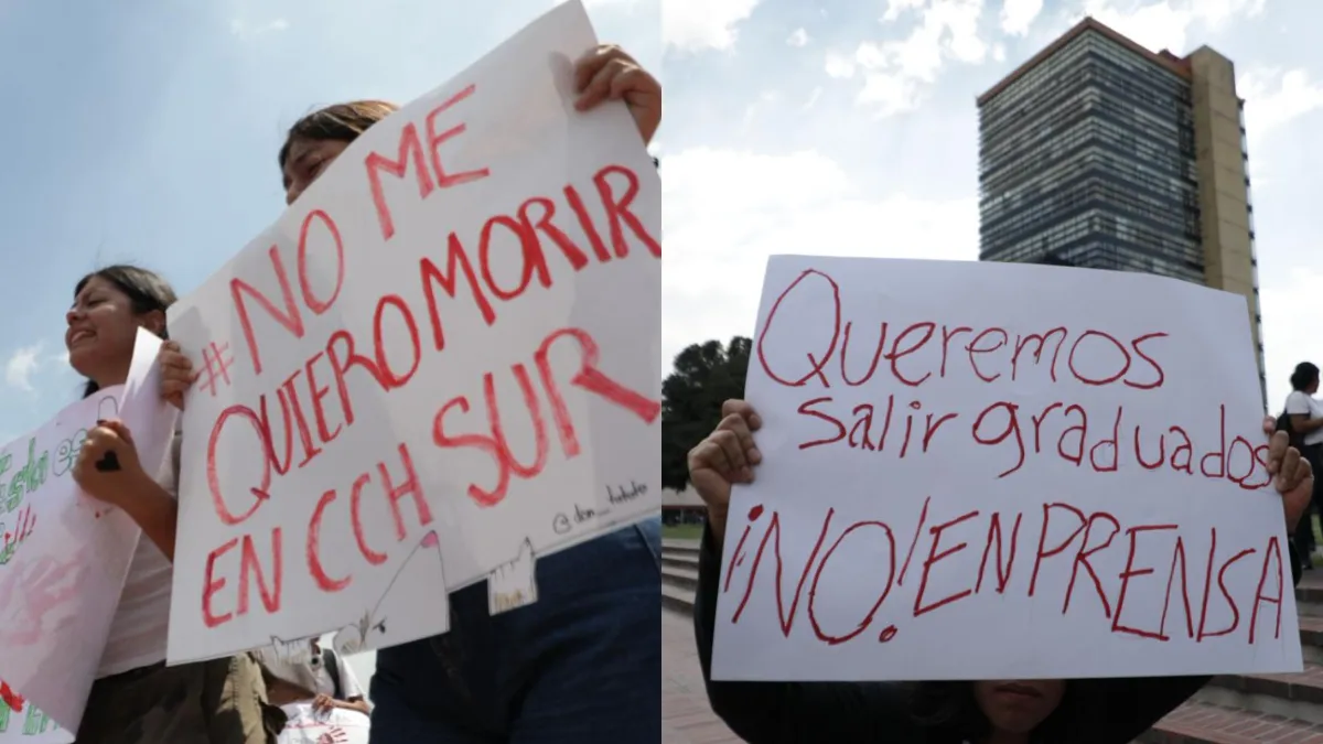 Estudiantes y familias se movilizan tras el asesinato de un alumno en CCH Sur.
