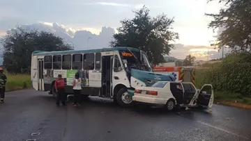 Accidentes de transporte público dejan 80 heridos en ZMVT