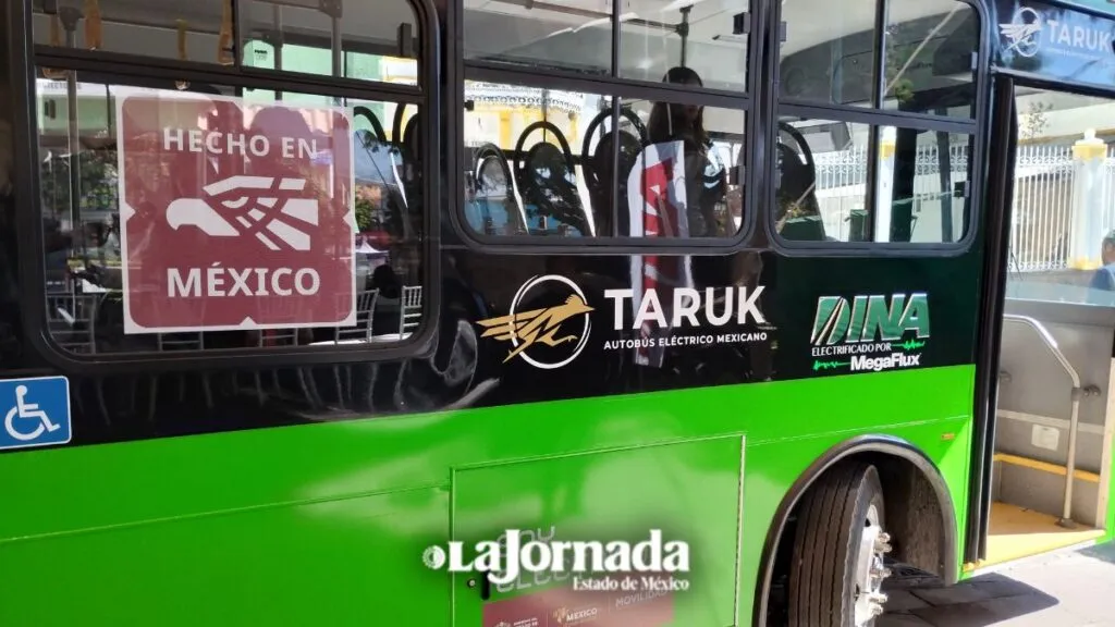Valle de Toluca inicia pruebas de autobús eléctrico 100% mexicano