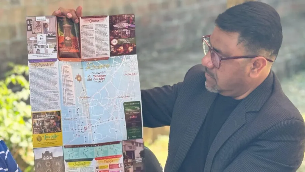 Edomex: Presentan mapa turístico de Tenango del Aire