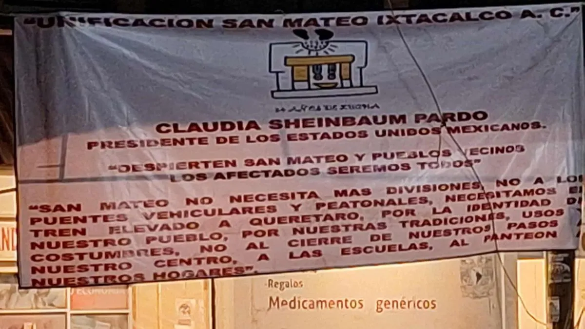 San Mateo Ixtacalco Cuautitlán exigen respeto a su historia y tradiciones