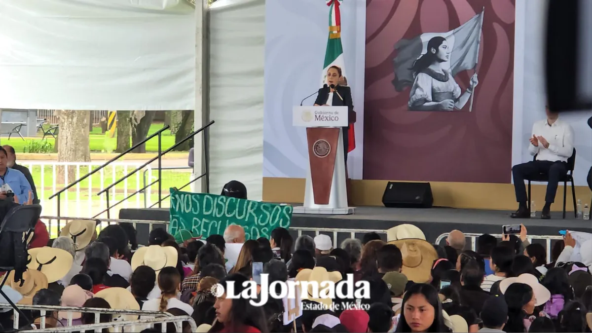 Claudia Sheinbaum emite mensaje a los mexiquenses con motivo de su Primer Informe de Gobierno