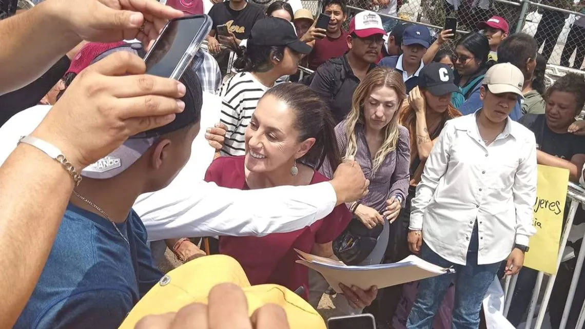 Edomex: Sheinbaum promete consolidar los programas del bienestar