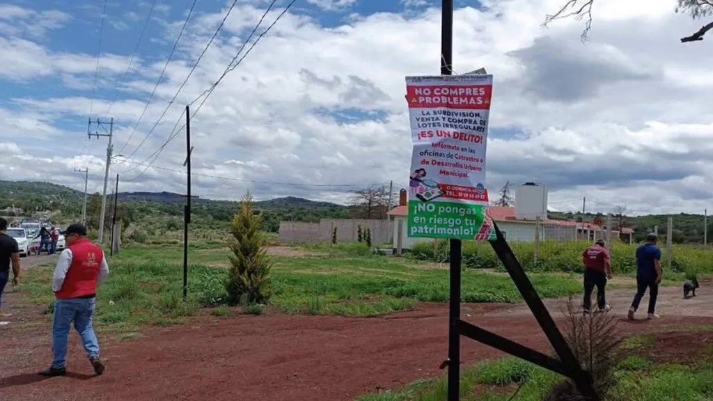 Venta irregular de terrenos en Teotihuacán va en aumento