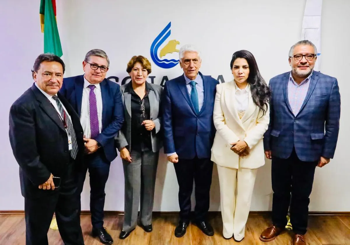 Delfina Gómez sostiene reunión con Conagua 