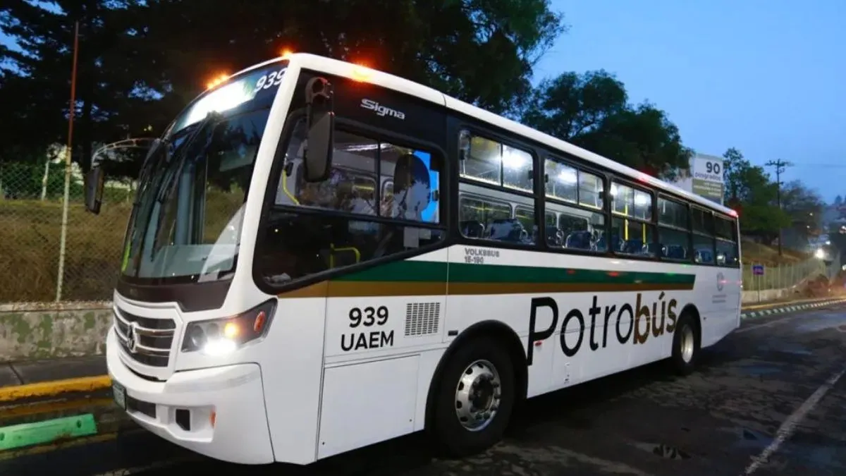 UAEMéx refuerza transporte universitario con nuevas unidades del Potrobús
