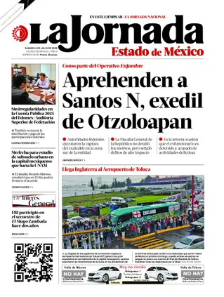 La Jornada Edomex | 04 de julio de 2026