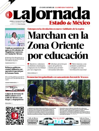 La Jornada Edomex | 27 de marzo de 2026