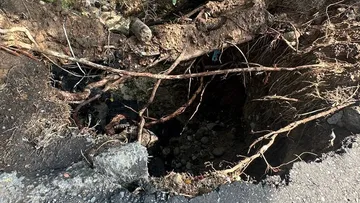 Izcalli: Socavón en Bosques del Lago tiene más de dos años