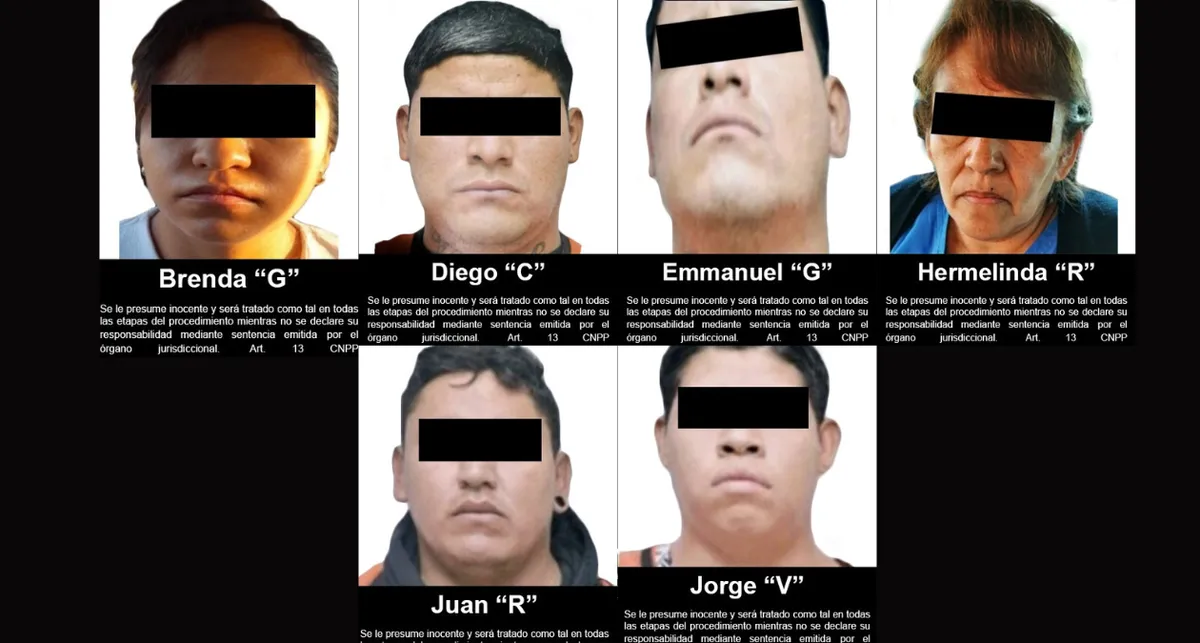 Acolman: Condenan a 8 integrantes de célula criminal, por delito de secuestro agravado