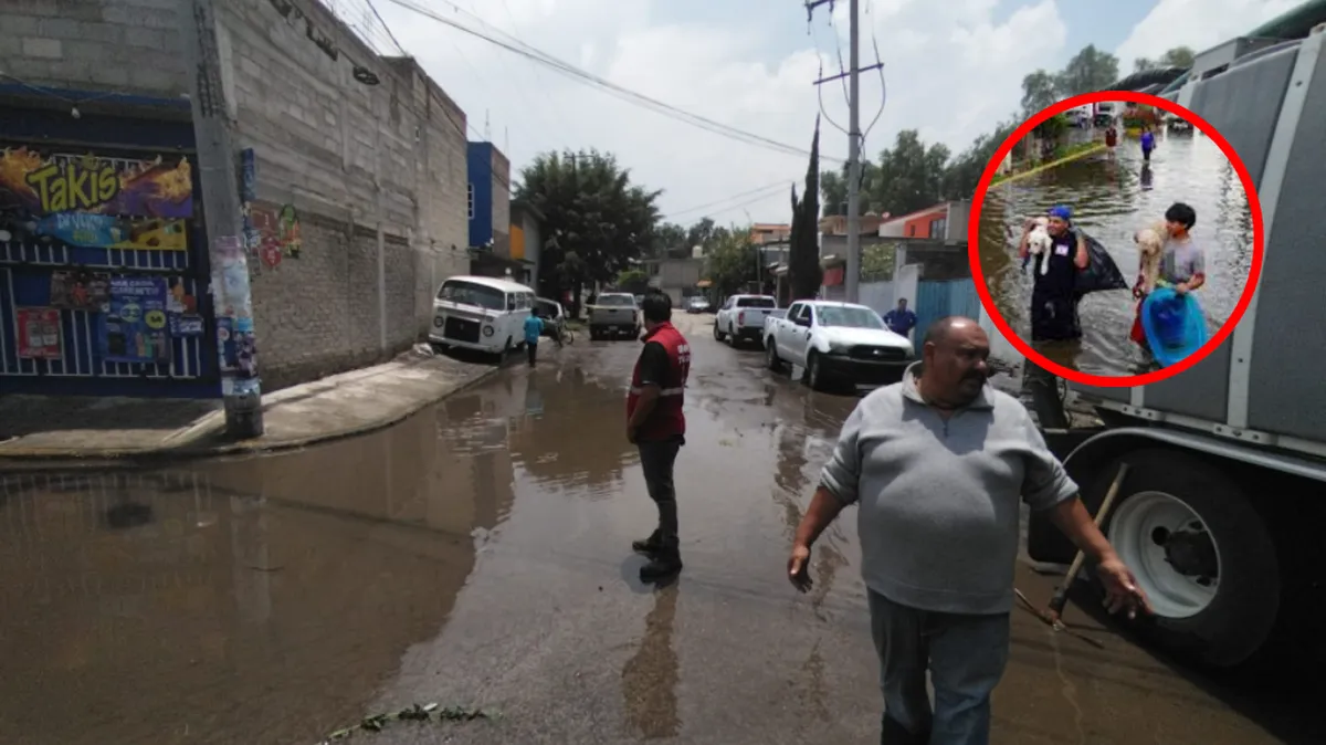 Vecinos de San Blas en Cuautitlán piden vigilancia en tras severa inundación