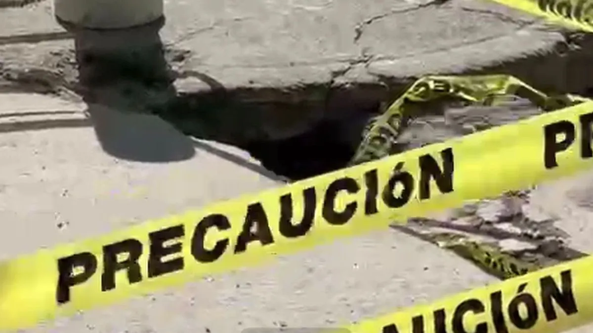 Cierre en Paseo Tollocan por socavón será indefinido
