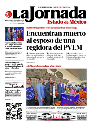 Jornada Edomex | 30 de septiembre de 2026