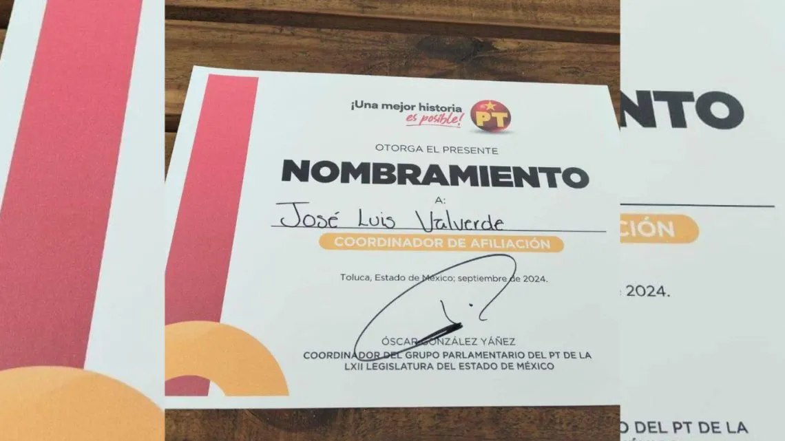 Edomex: Presentan denuncia a Oscar González Yáñez por usurpación de funciones
