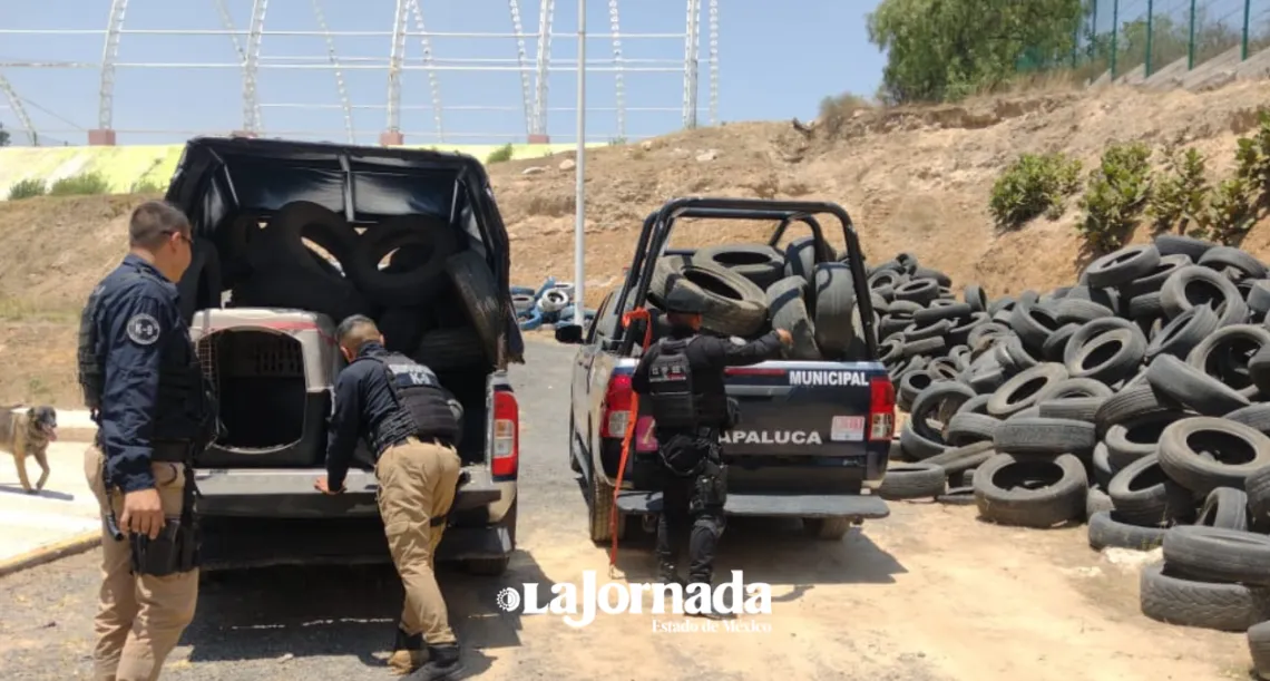 Ixtapaluca: Reciclan más de 90 toneladas de llantas