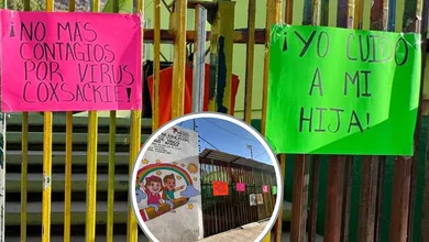 Toluca: Padres de familia denuncian contagios de Coxsackie en kinder de Santiago Miltepec