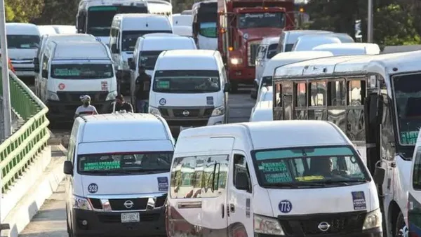 Edomex: Algunos transportes públicos quedarán fuera del programa de chatarrización