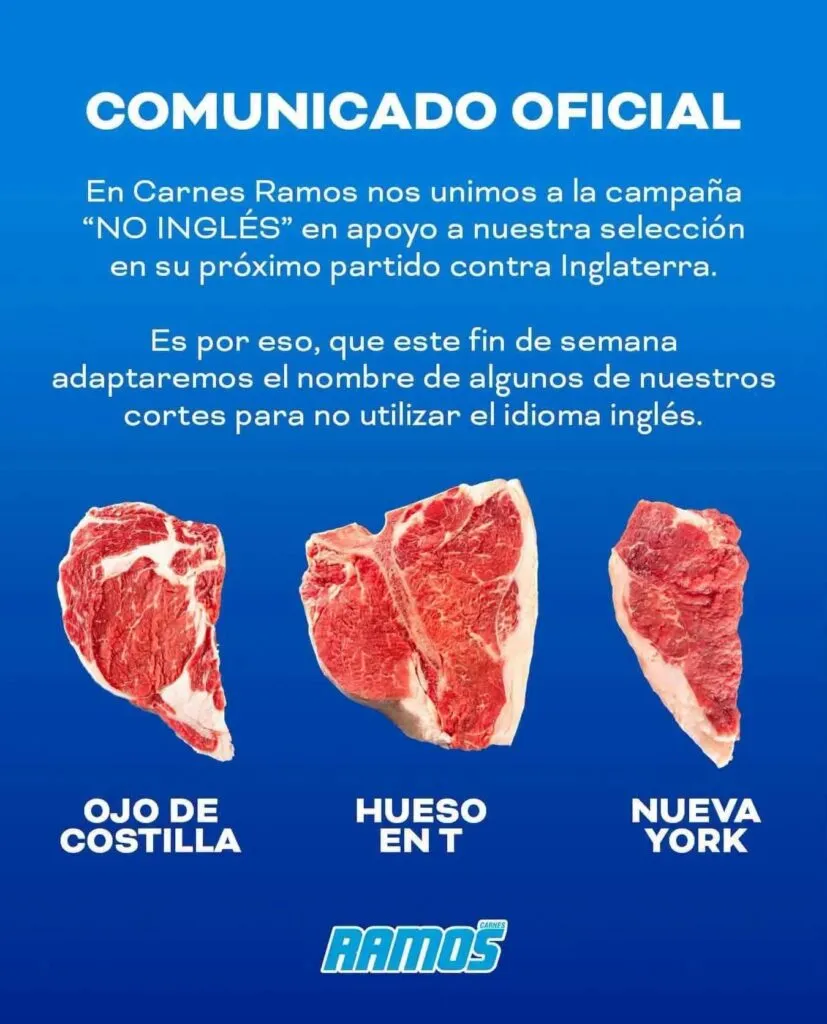 ¡No más inglés! Empresas en México se unen en apoyo a la Selección Mexicana