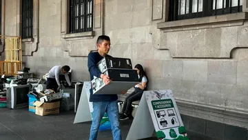 Edomex recolecta más de 15 toneladas de basura electrónica