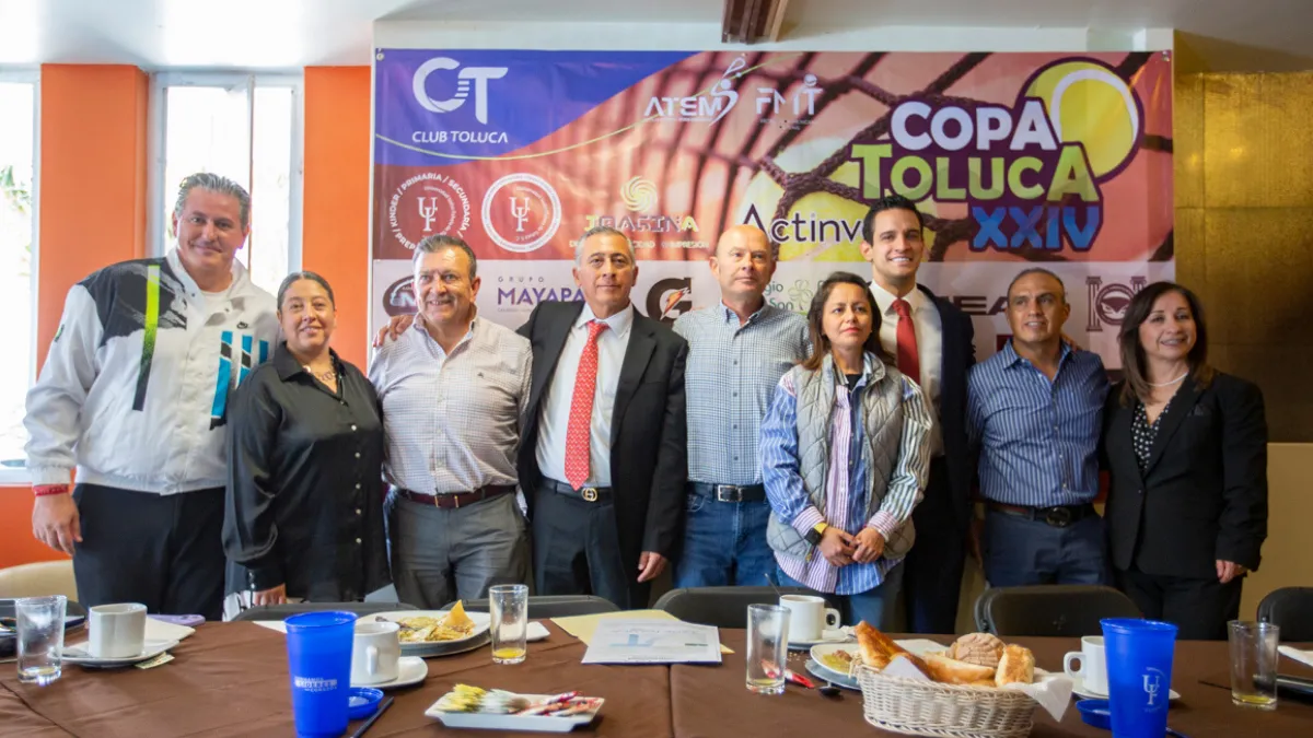 Copa Toluca de Tenis promete máximo nivel