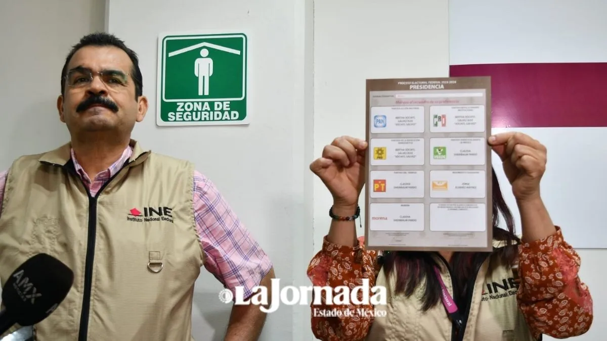INE Edomex recibe boletas electorales para 5 mil 067 internos