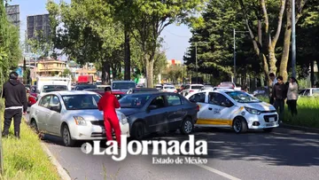 Carambola bloquea Paseo Tollocan hoy 24 de septiembre