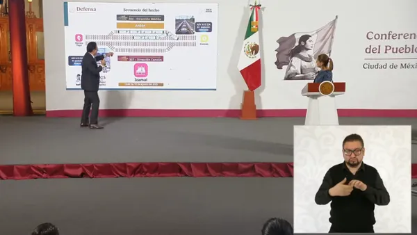 Autoridades del Tren Maya confirmaron que no hubo descarrilamiento y que los pasajeros están a salvo.