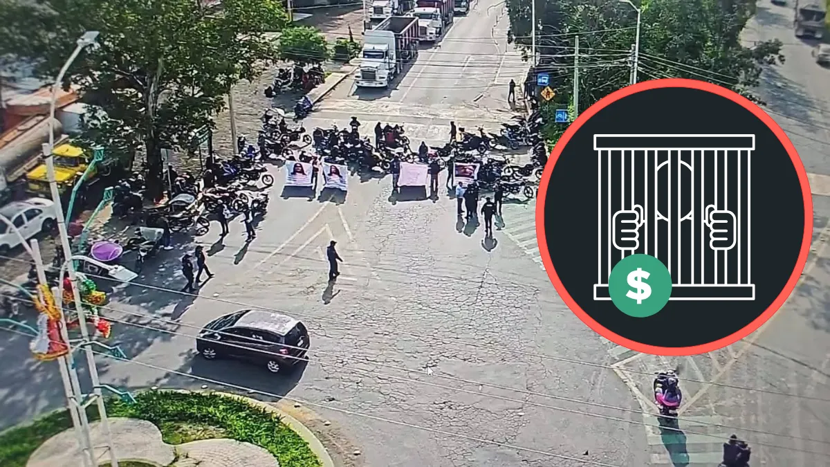 Protestan en Texcoco por presunta extorsión en penales