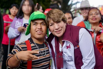 En Chiconcuac comencé mi carrera como maestra: Delfina Gómez