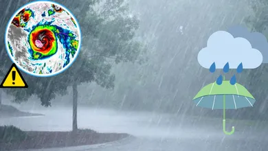 Lluvias pronosticadas para hoy 19 de junio en el Edomex y CDMX tras llegada del Huracán Erick
