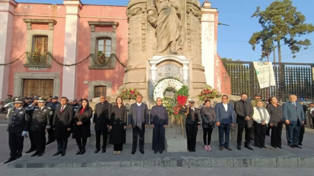 Con desfile recuerdan el 210 aniversario luctuoso del Generalísimo José María Morelos