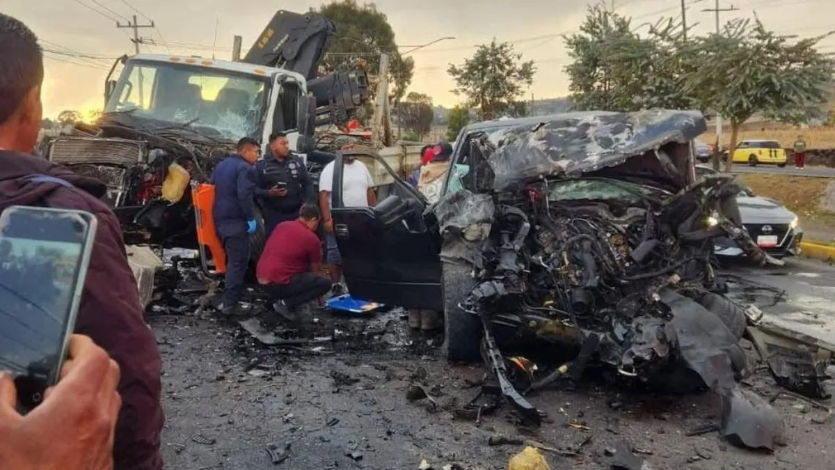 Choque en la carretera San Felipe del Progreso a Atlacomulco deja un fallecido