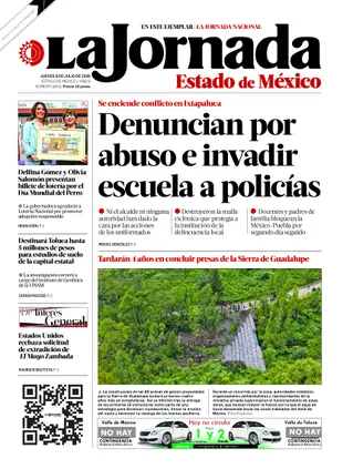 La Jornada Edomex | 09 de julio de 2026